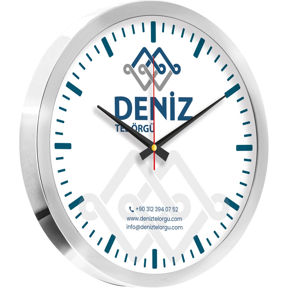 V30-920-B Metal Duvar Saati