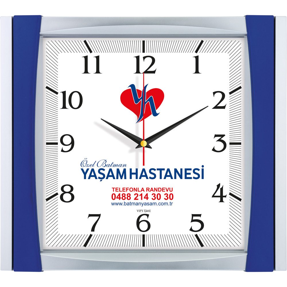 V30-515-L Plastik Duvar Saati