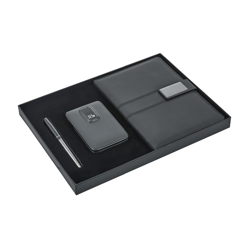 5076 Siyah Hediyelik Set