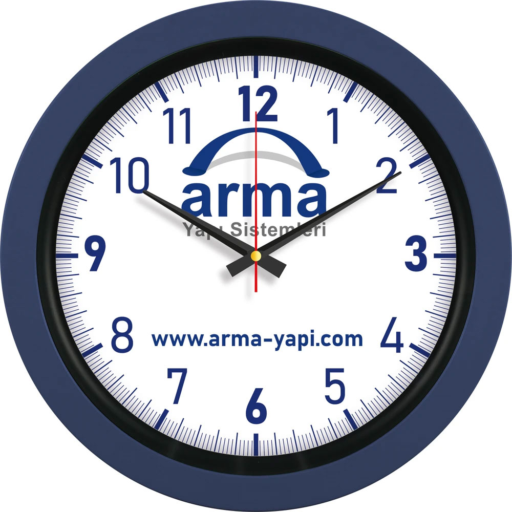 V30-346-L Plastik Duvar Saati