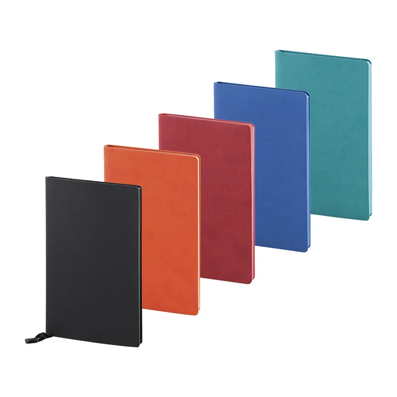 2280 Kırmızı 13 x 21 Yumuşak Kapaklı Termo Deri Defter