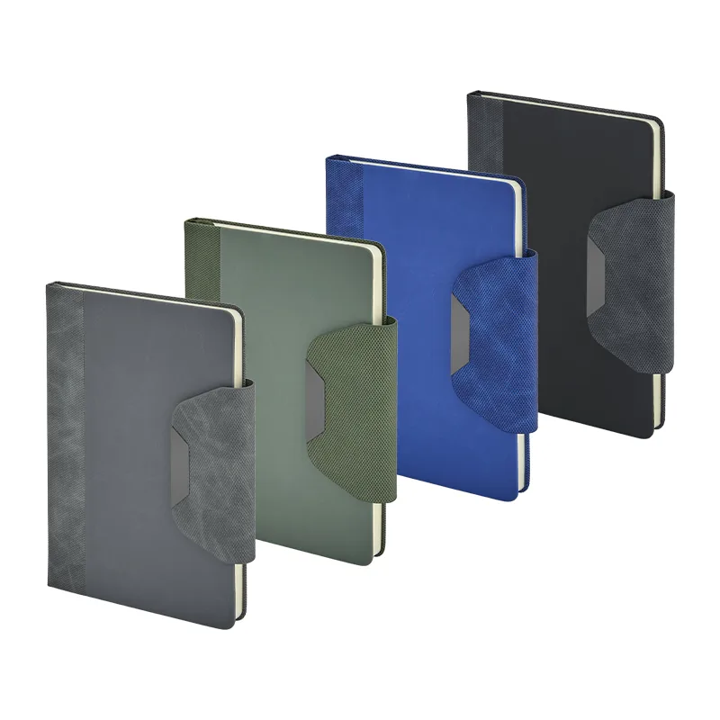 2445 Gri 15 x 21 Termo Deri Defter