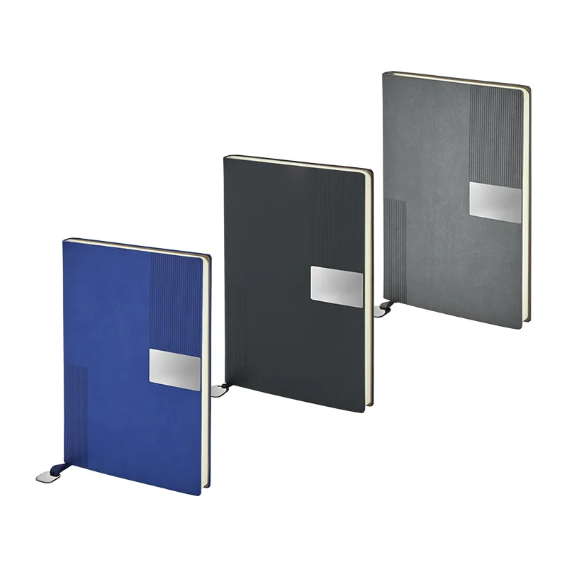 2449 Gri 15 x 21 Termo Deri Defter