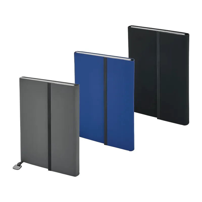 2451 Gri 15 x 21 Termo Deri Defter