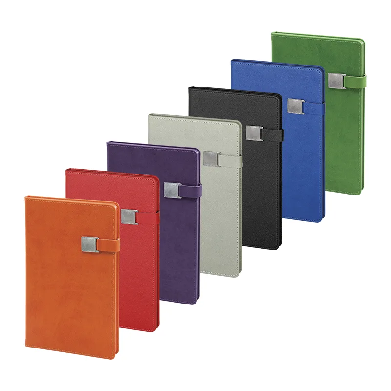 2660 Gri 15 x 21 Termo Deri Defter