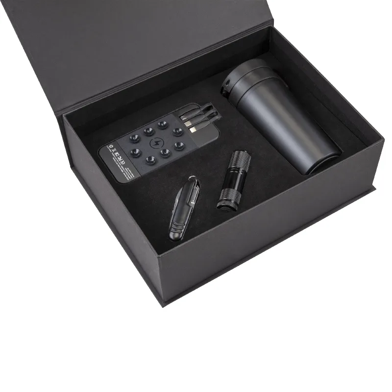 5067 Siyah - Siyah Mug Hediyelik Set