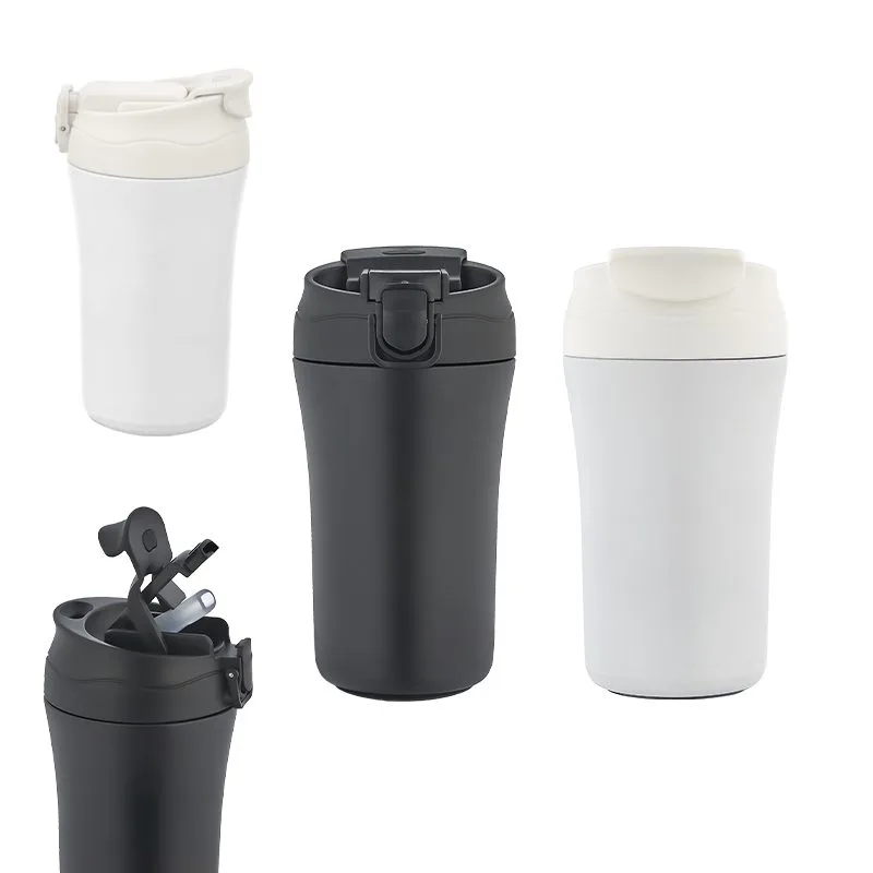 5335 Beyaz Çelik Termos / 400 ml