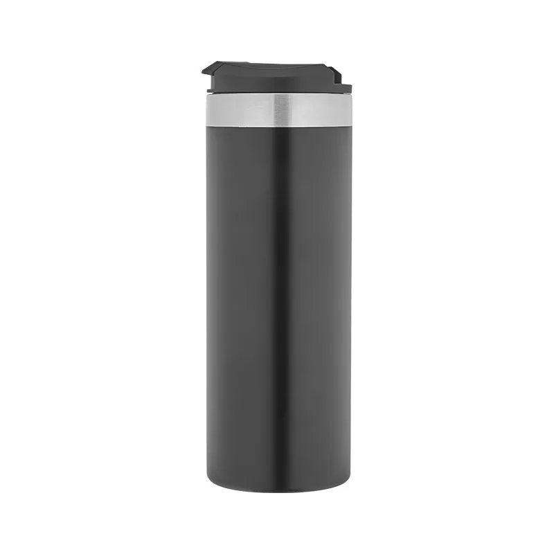 5345 Siyah Çelik Termos / 450 ml