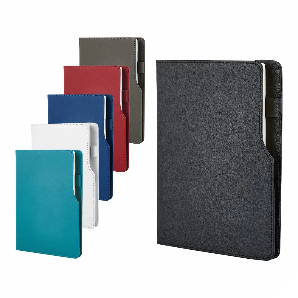 941-HOLMEN Beyaz 15 x 21 Termo Deri Defter (Holmen Kitap Kağıdı)