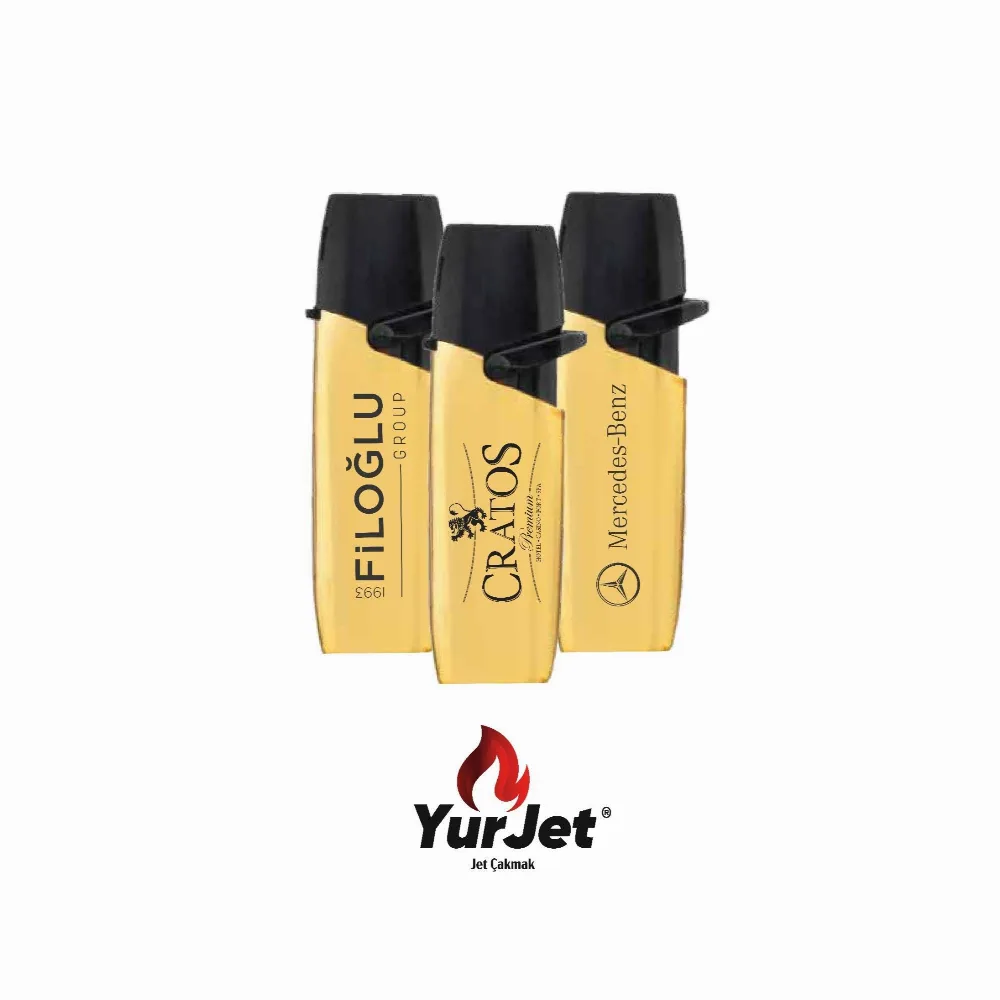 P1018 YurJet Gold Jet Metal Çakmak