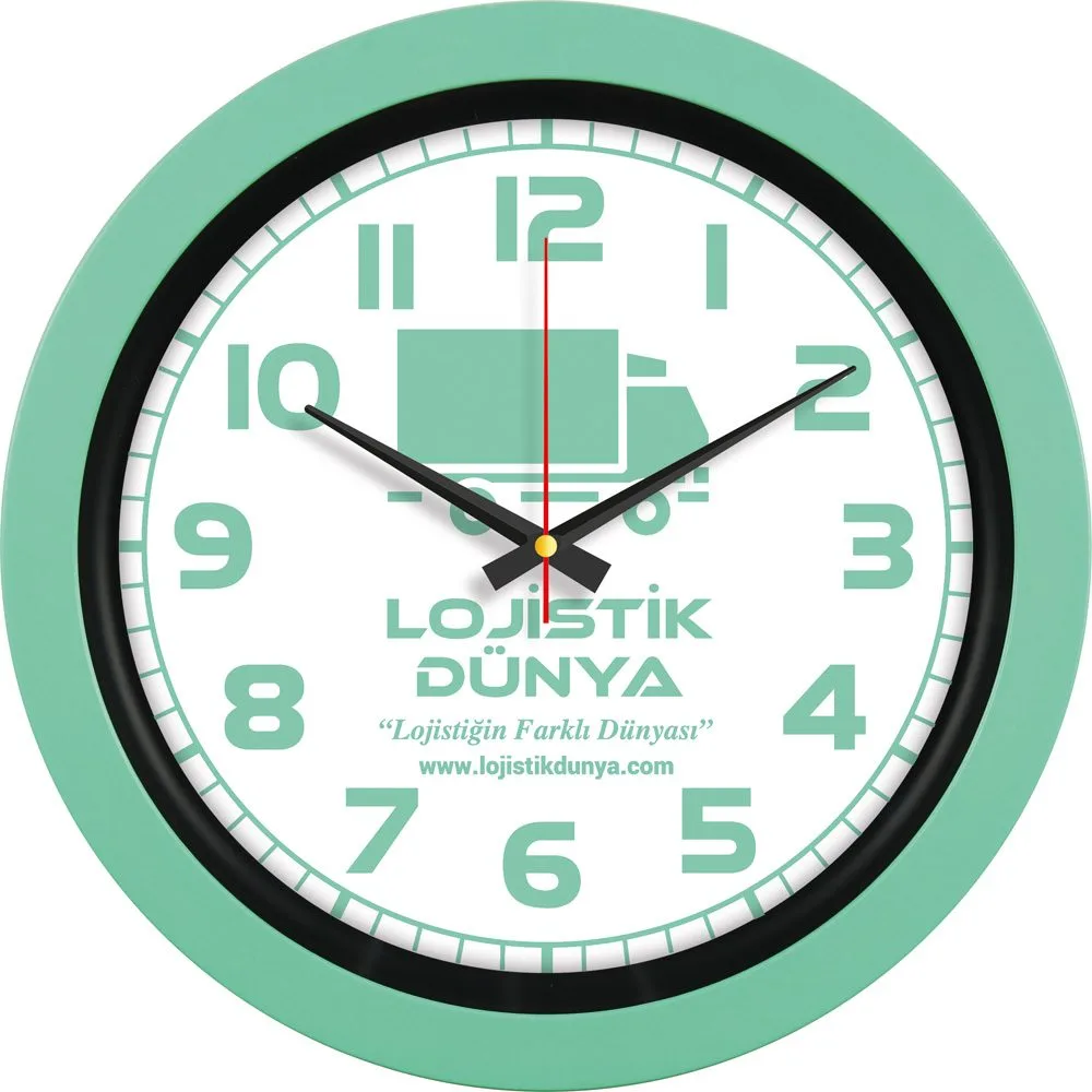 V30-346-MYSL Plastik Duvar Saati